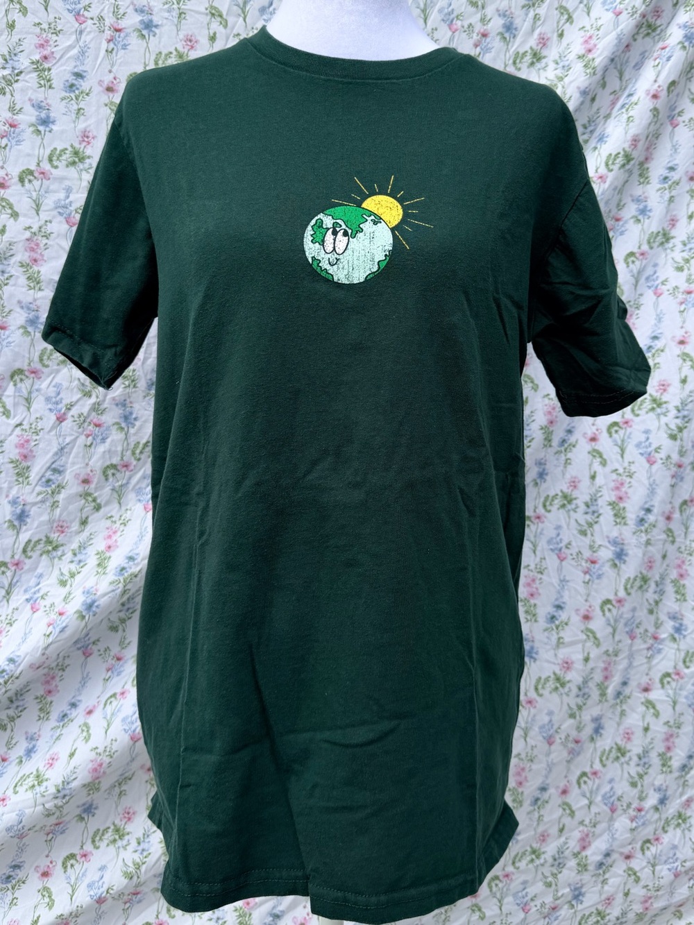 Forest Green Graphic Short Sleeve Tee